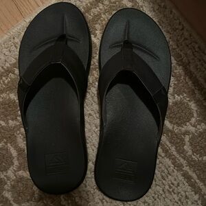 Reef Men's Black Flip Flops Size 12